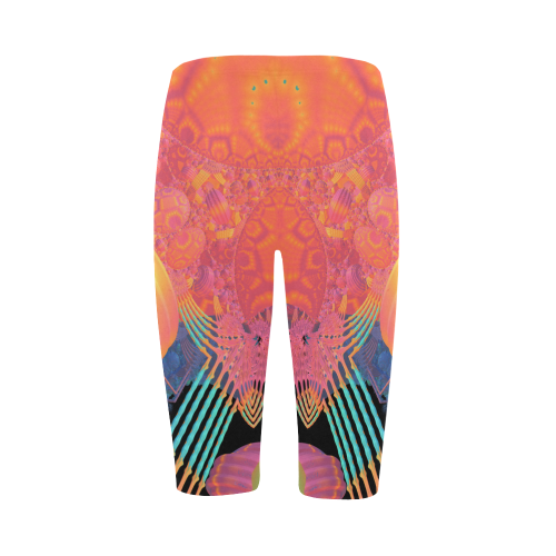 Mardi Gras Hestia Cropped Leggings (Model L03)