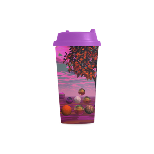 Bittersweet Opinion, Abstract Raspberry Maple Tree