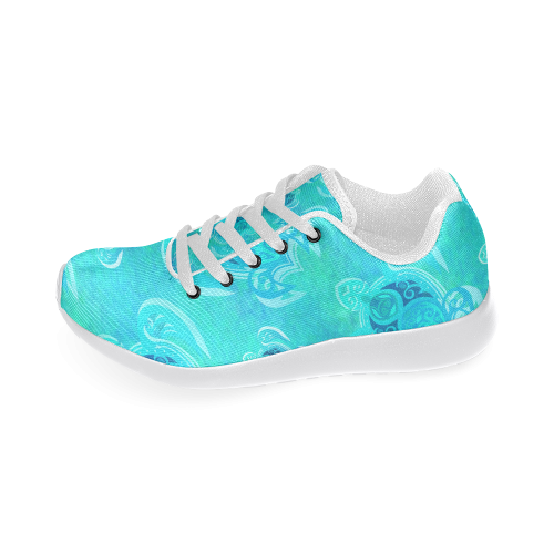 Sea Turtle Pattern Women’s Running Shoes (Model 020)