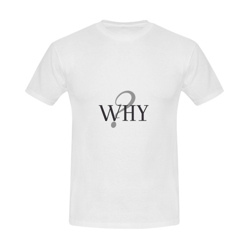 Why? Men's Slim Fit T-shirt (Model T13)