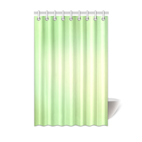 Mandy Green - soft green abstract Shower Curtain 48"x72"