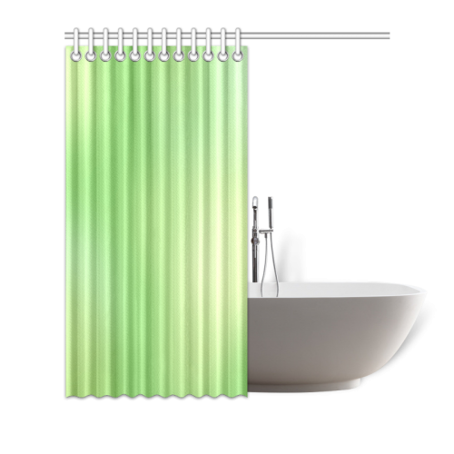 Mandy Green - green abstract Shower Curtain 72"x72"