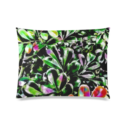 Foliage-6 Custom Zippered Pillow Case 20"x26"(Twin Sides)