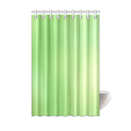 Mandy Green - green abstract Shower Curtain 48"x72"
