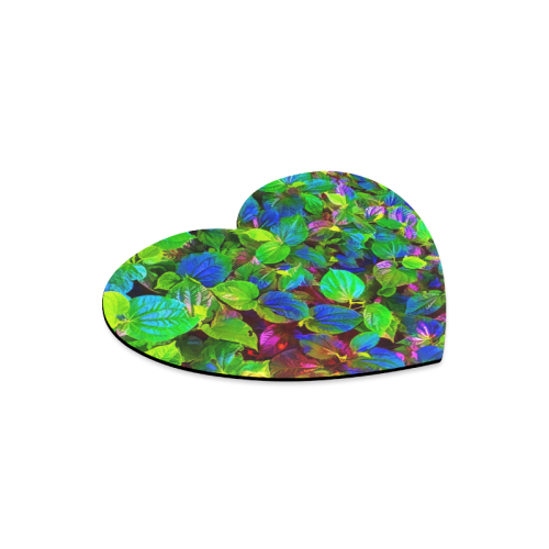 Foliage-7 Heart-shaped Mousepad