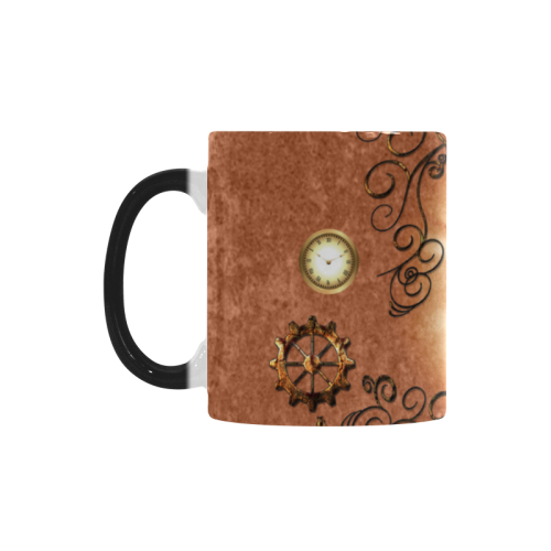 Steampunk, cute owl Custom Morphing Mug