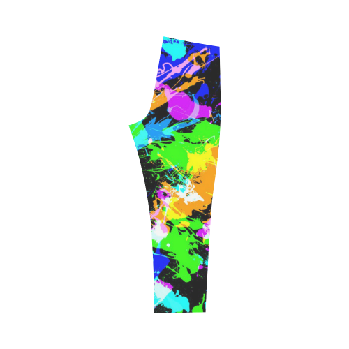 PAINT SPLASH Capri Legging (Model L02)