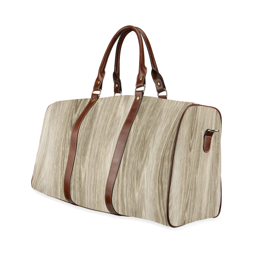 wooden structure 3 Waterproof Travel Bag/Small (Model 1639)