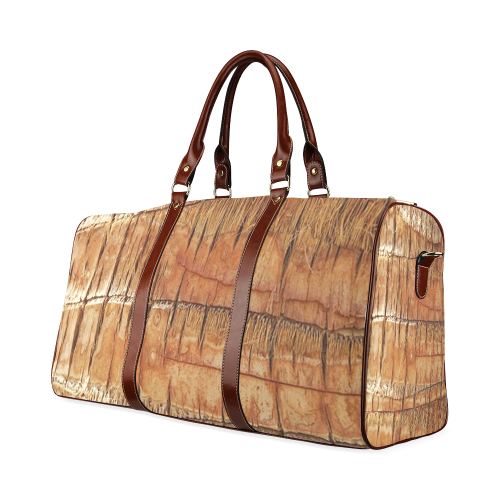 coconut tree,structure Waterproof Travel Bag/Small (Model 1639)