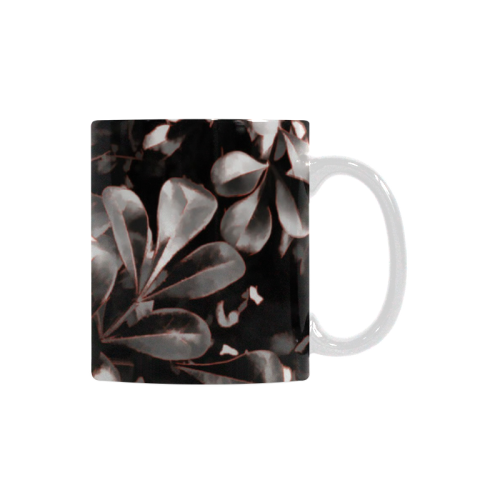 Foliage-1 Red Edge White Mug(11OZ)