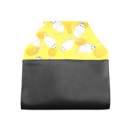 mice on cheese Clutch Bag (Model 1630)