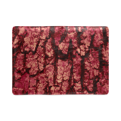 tree bark structure red Custom NoteBook A5