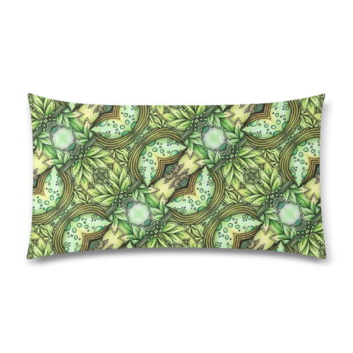 Mandy Green - water garden leaves pattern