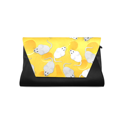 mice on cheese Clutch Bag (Model 1630)
