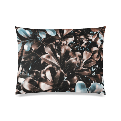 Foliage-5 Custom Zippered Pillow Case 20"x26"(Twin Sides)