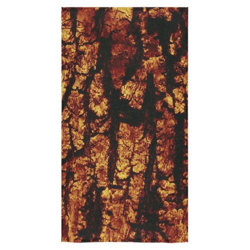 tree bark structure brown Bath Towel 30"x56"