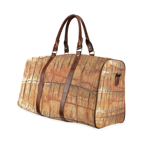 coconut tree,structure Waterproof Travel Bag/Small (Model 1639)