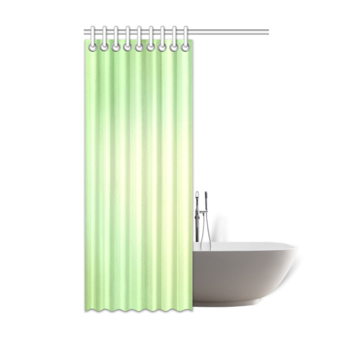Mandy Green - soft green abstract Shower Curtain 48"x72"