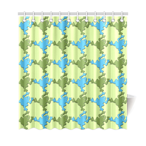 Frogs Shower Curtain 69"x72"