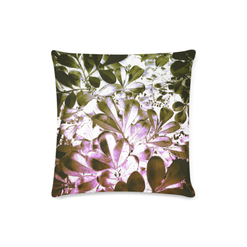 Foliage #4 - Jera Nour Custom Zippered Pillow Case 16"x16"(Twin Sides)