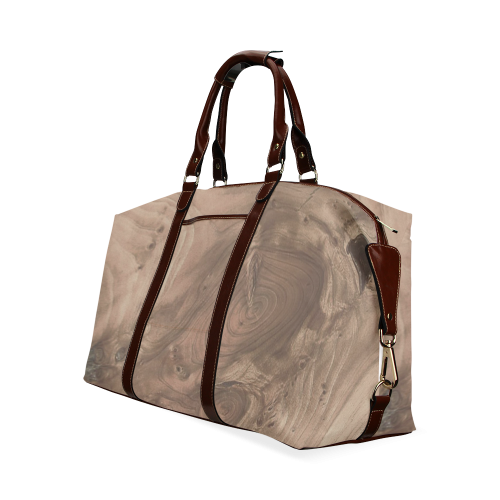 fantastic wood grain soft Classic Travel Bag (Model 1643)