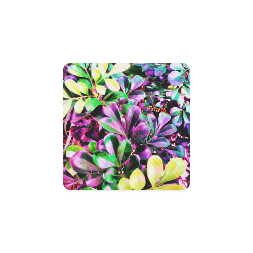 Foliage-3 Square Coaster