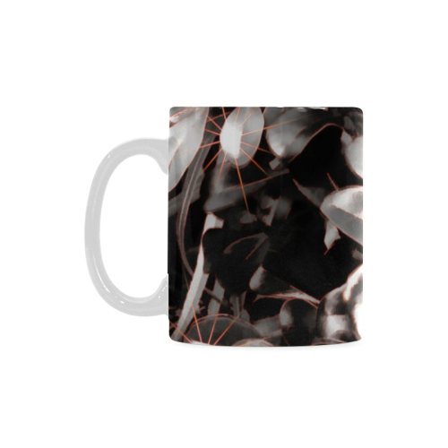 Foliage-1 Red Edge White Mug(11OZ)