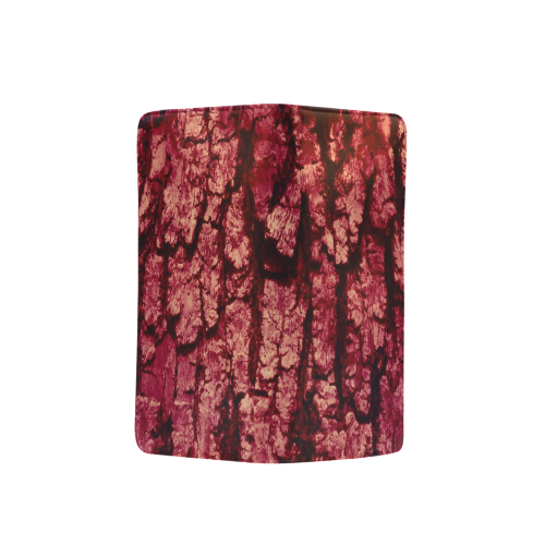 tree bark structure red Men's Clutch Purse （Model 1638）