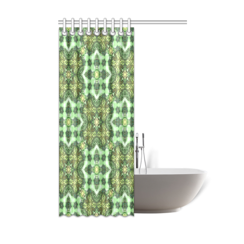 Mandy Green - Forest Garden pattern 2 Shower Curtain 48"x72"