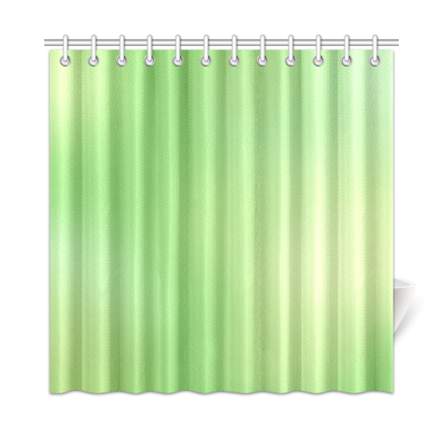 Mandy Green - green abstract Shower Curtain 72"x72"