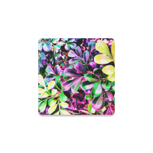 Foliage-3 Square Coaster