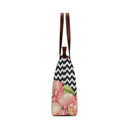 flower power Shoulder Tote Bag (Model 1646)