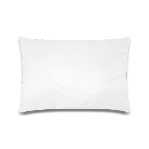 Mandy Green zigzag Chevron 2 Custom Rectangle Pillow Case 16"x24" (one side)