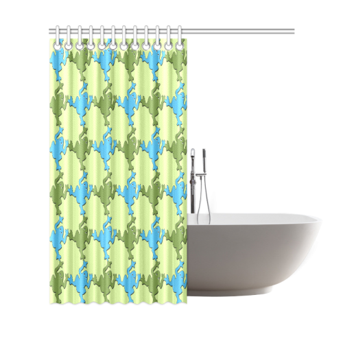 Frogs Shower Curtain 69"x72"