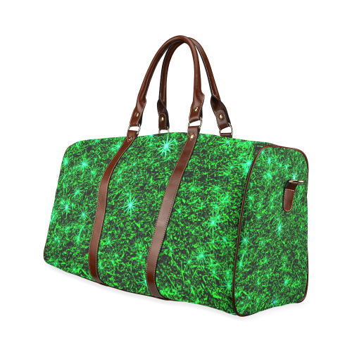 Sparkling Green - Jera Nour | Waterproof Travel Bag/Large (Model 1639)