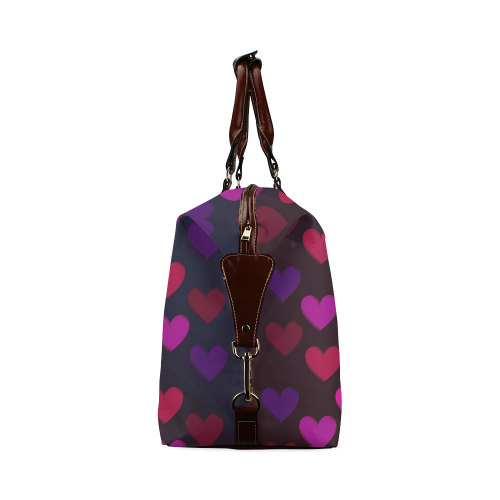 hearts on fire-2 Classic Travel Bag (Model 1643)