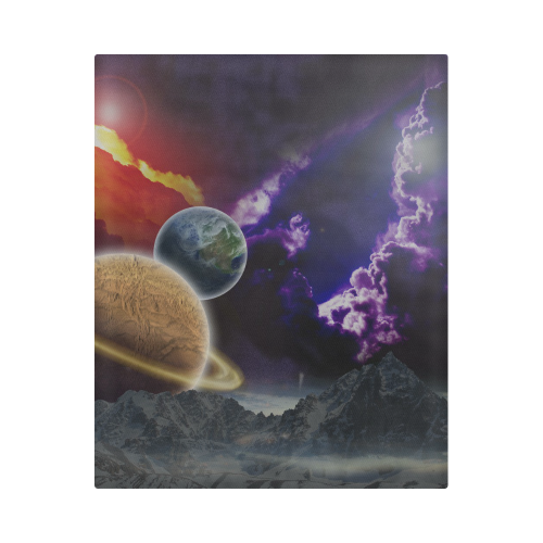 Strange Galaxy Duvet Cover 86"x70" ( All-over-print)