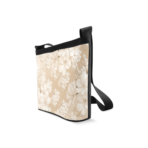 delicate floral pattern,softly Crossbody Bags (Model 1613)