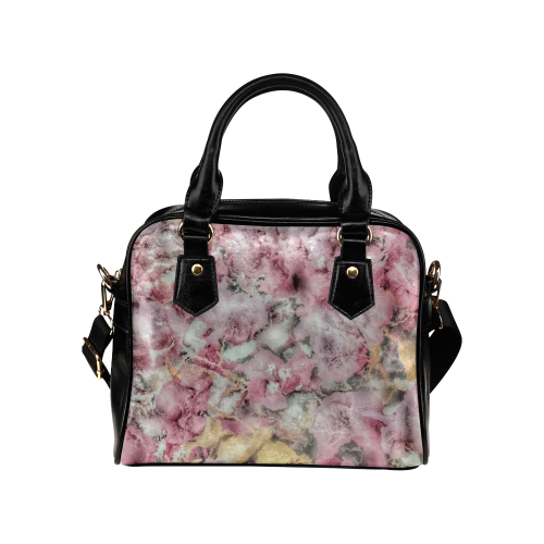 soft floral Shoulder Handbag (Model 1634)