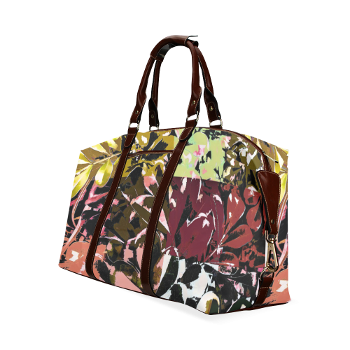 Foliage Patchwork #6 - Jera Nour Classic Travel Bag (Model 1643)