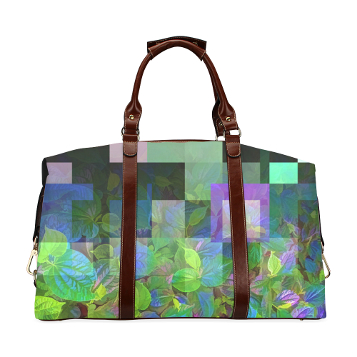 Foliage Patchwork-10 - Jera Nour | Classic Travel Bag (Model 1643)