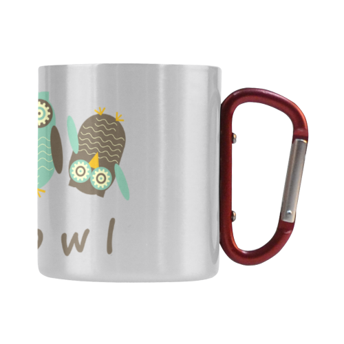 Energetic Owls Classic Insulated Mug(10.3OZ)