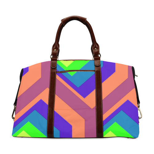 poly colors Classic Travel Bag (Model 1643)