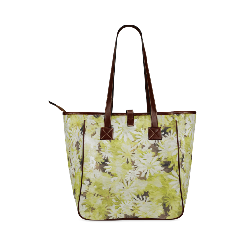 watercolor flowers Classic Tote Bag (Model 1644)