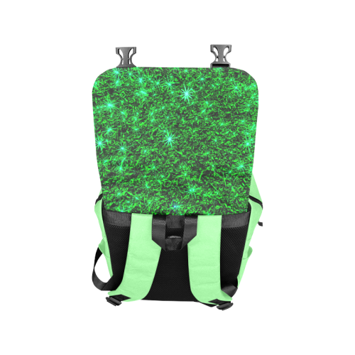 Sparkling Green - Light Green - Jera Nour | Casual Shoulders Backpack (Model 1623)