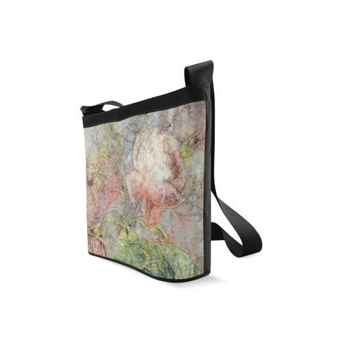 vintage roses Crossbody Bags (Model 1613)