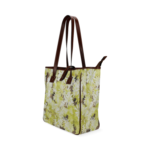 watercolor flowers Classic Tote Bag (Model 1644)