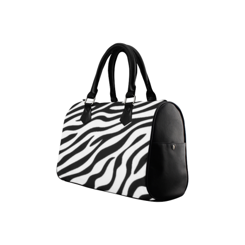 Zebra Print Boston Handbag (Model 1621)