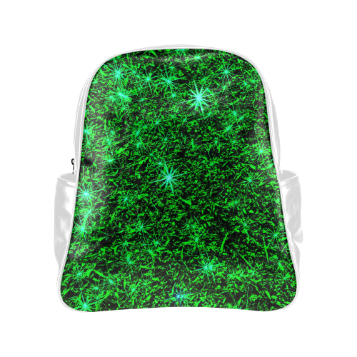 Sparkling Green - White - Jera Nour | Multi-Pockets Backpack (Model 1636)