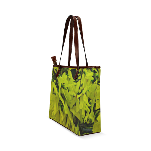 welcome Spring Shoulder Tote Bag (Model 1646)